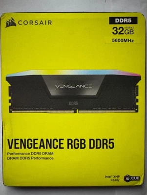 Corsair Vengeance RGB 32GB RAM DDR5 5600MHz (CL40) 2 x 16GB - Image 1 of 2