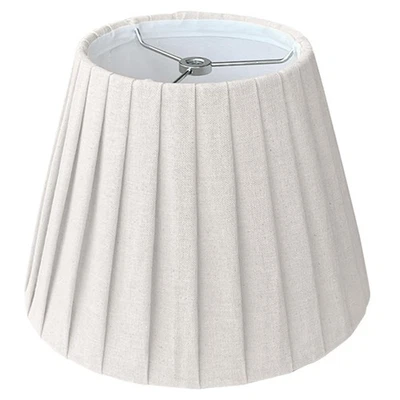TOOTO STAR Small Lamp Shade, Brown Pleated 6x10x7.5inch Bell Shade for Table ... - Image 1 of 4