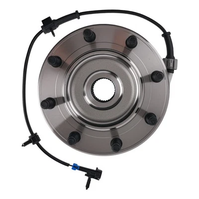 Conjunto de buje de rueda delantera para Chevrolet GMC Silverado Sierra 2500HD 2001-2006 Foto 1 de 4