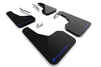 Rally Armor UR Mud Flaps for Subaru Forester 2022-2023 Black with Blue Logo - Imagem 1 de 4