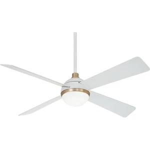 Orb Led - 54 Inch 4 Blade Ceiling Fan with Light Kit Minka Aire Fans - Picture 1 of 1