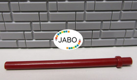 (A14 / 5 / 3) LEGO 4095 Rod with Stopper 6.6L Dark Red 7113