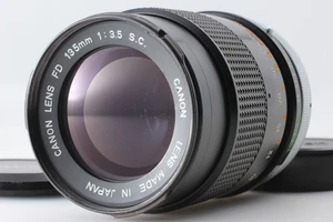 Rare "O" [Near MINT] Canon FD 135mm f/3.5 sc s.c. Telephoto MF Lens From  JAPAN - Picture 1 of 14