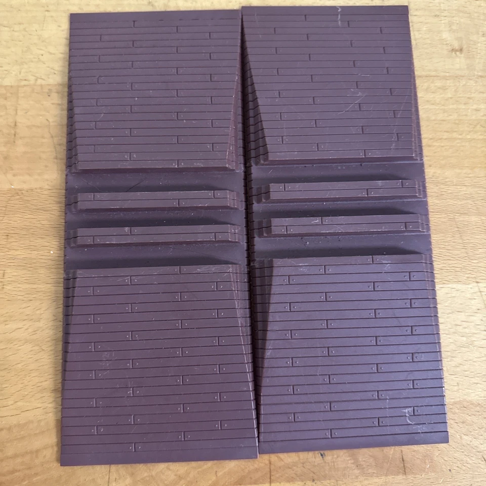 Lionel O 0-27 Gauge 6-12839 Grade Crossing  Brown Lot of 2 Vintage - Image 1 of 4