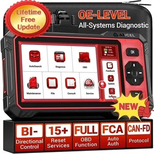 Máquina de diagnóstico de automóvil KIA OBD2 servicio completo profesional escáner tableta herramienta DS410L NUEVO - Imagen 1 de 15