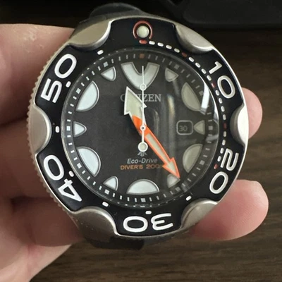 Reloj Citizen Eco-Drive Solar E168-S128706 Orca Divers 200m Analógico Foto 1 de 2