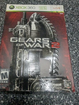 Xbox 360 Gears of War 2 LimitedEdition Tested And Working NTSC-J Complete In Box - Image 1 of 3