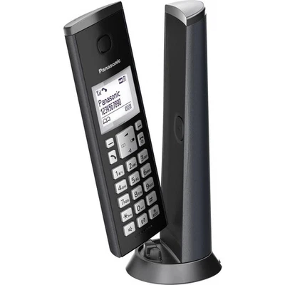 Panasonic KX-TGK220GM DECT Schnurloses Telefon analog Anrufbeantworter, Design - Bild 1 von 4