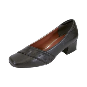 👠 PEERAGE Dina Women's Wide Width Leather Dress Pump Shoes 👠 - Picture 1 of 12