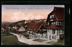 Ansichtskarte Braunlage /Harz, Villenviertel mit Blick zum Achtermann 1921 