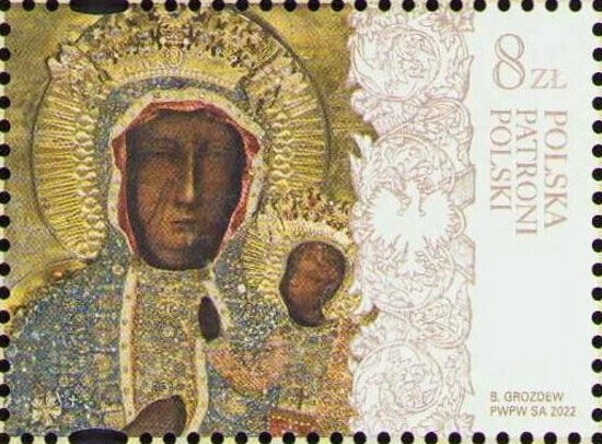 2022 Black Madonna of Jasn Gora -  Fi.  5259  Sc 4638   -  MNH - Image 1 of 1