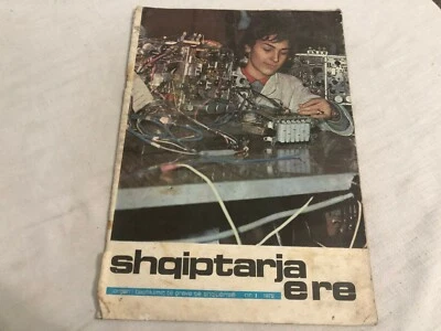 ALBANIA MAGAZINE SHQIPTARJA E RE 1 / 1972 COMMUNIST ERA NEW ALBANIA SOCIALISM - Image 1 of 4