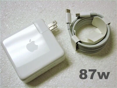 A1719 87W Charger with Cable for 2017 2018 2019 2020 2021 15" 16"  MacBook Pro - Image 1 of 4