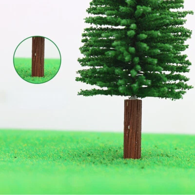 HO/OO Scale Miniatures Spring Pine Tree Sand Table Model Forest Plants Scenery - Image 1 of 4