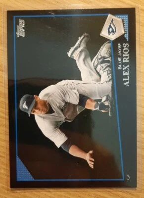 2009 TOPPS WALMART BLACK BORDER ALEX RIOS #275 TORONTO BLUE JAYS - Image 1 of 2