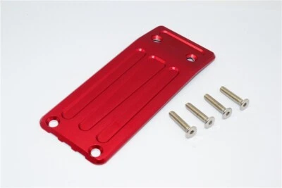 GPM Racing Red Aluminum Front Skid Plate for Traxxas X-Maxx 6S & 8S Trucks - Image 1 of 2