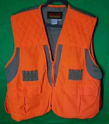 Avid Outdoor Hunting Vest Men's XL Blaze Orange Ammo Loader Sporting Shooting - Image 1 of 4