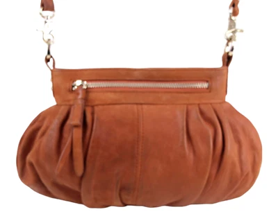 BOLSO DE HOMBRO X-BODY MEDIANO CUERO GENUINO MARRÓN DRAKE BOLSO DE MANO MONEDERO Foto 1 de 4