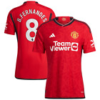 Manchester United Men's Shirt adidas Football Pro Top - Fernandes 8 - New