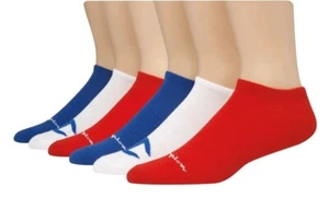 6 Paar Champion Herren gepolsterte doppelte trockene Bogen unsichtbare Socken große Größe 6-12 - Bild 1 von 4