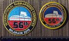 international submariners congress 56th Belgrade badge & emblem Serbia submarine