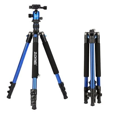 Q555 Professional Aluminium Tripod Stand With Ball Head For Canon/Nikon Camera - Image 1 of 4