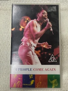 Collectable M People Come Again LIVE Music 1995🌟VHS Video Tape Music Concert - Foto 1 di 8