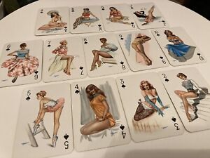 Vintage Darling Playing Cards Pin-Up Girls Heinz Villager No Box