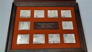 Franklin Mint Norman Rockwell Fondest Memories Sterling Silver Bar Set - Proof