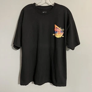 In N Out Burger Black T Shirt Race To The Place California Sz XL - Picture 1 of 5