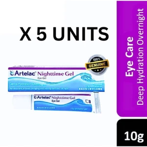 ARTELAC Nighttime Gel Eye Lube Long Lasting Hydration & Relief of Dry Eyes 5x10g - Picture 1 of 10