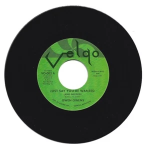 Gwen Owens Just Say You’re Wanted / I Lost A Good Thing Northern Soul Listen - Picture 1 of 2