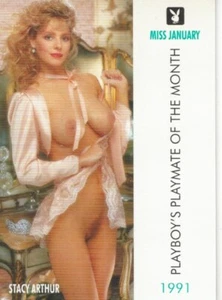 TC 266 Playboy Miss janvier 1991 Stacy Arthur 2 - Photo 1 sur 2