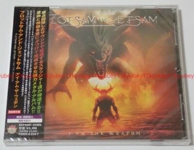 New Flotsam and Jetsam I Am the Weapon First Limited Edition CD Japan KICP-94081 Foto 1 de 4