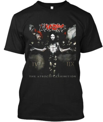 Camiseta negra Best Seller Exodus The Atrocity Exhibition para hombre talla S-5XL Foto 1 de 3