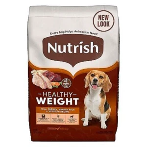 Nutrish Healthy Weight Turkey, Brown Rice & Venison Dry Dog Food - 13lbs - Picture 1 of 11