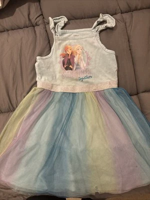 Vestido Disney Frozen Niñas Talla 6X Foto 1 de 4