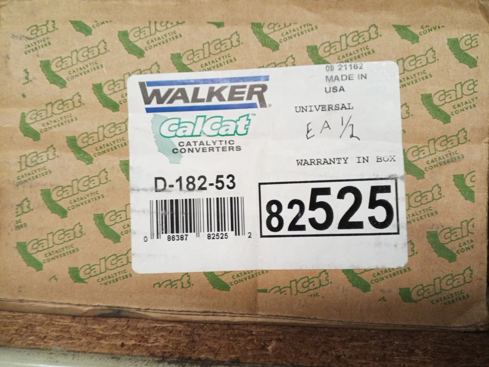 Catalytic Converter-CalCat Walker 82525 - Image 1 of 1