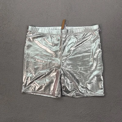 Pantalones Cortos Skims Mujer 4XL Gris Metálico Níquel Natación tiro medio NUEVO Foto 1 de 4