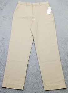 Tommy Hilfiger Chino Pants Boys 14 Tan Cotton Slash Pocket Flat Front Preppy - Picture 1 of 9