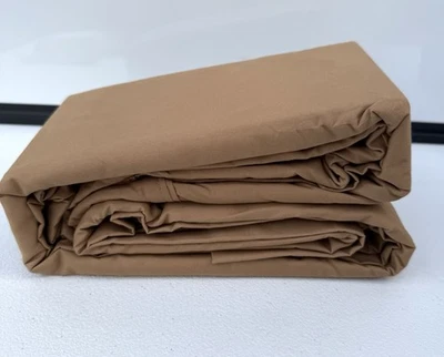 Queen Flat Sheet Brown - Image 1 of 4