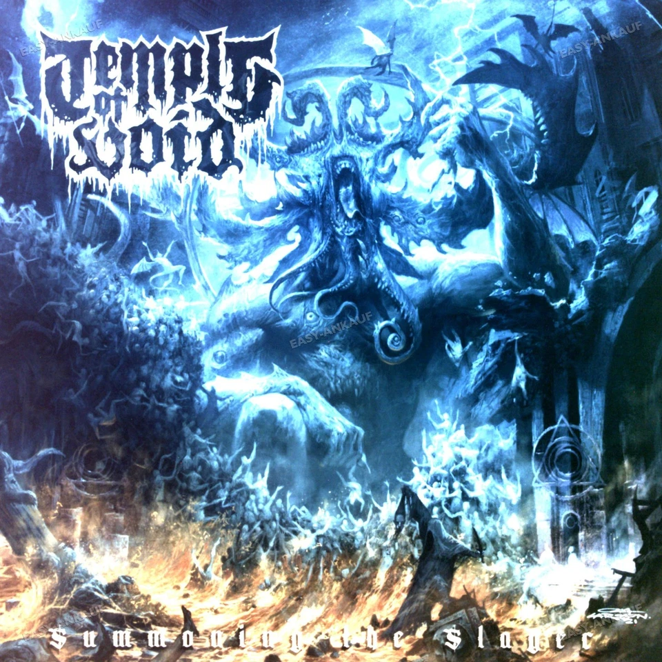 Temple Of Void - Summoning The Slayer LP Orange Vinyl (VG+) ' - Image 1 of 1