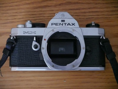 Pentax MX chrom mit B-Tasche , sehr guter Zustand - Bild 1 von 4