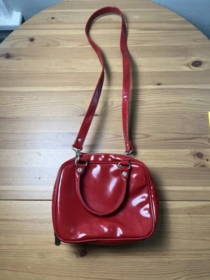 Bandolera pequeña Esprit vintage roja Foto 1 de 4