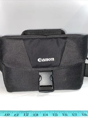 Canon Padded Digital SLR Camera Case Adjustable Shoulder Strap Gadget Bag Divide - Image 1 of 4