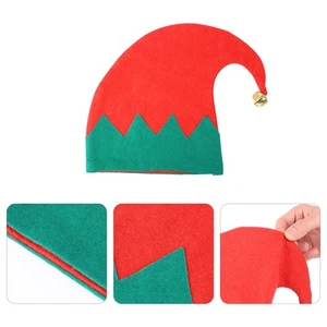 1 Pc Elf Hats Christmas Decoration Hat Christmas Dress Up for Children - Bild 1 von 12