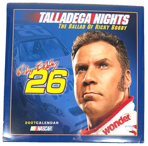 Talladega Nights Die Ballade von Ricky Bobby 2007 Will Ferrell Kalender NEU VERSIEGELT - Bild 1 von 2