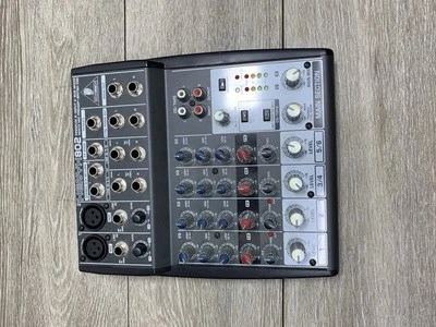 Behringer Xenyx 802 Mixing Console, 8 Channel - Black UNIT Only (untested) - Image 1 of 4