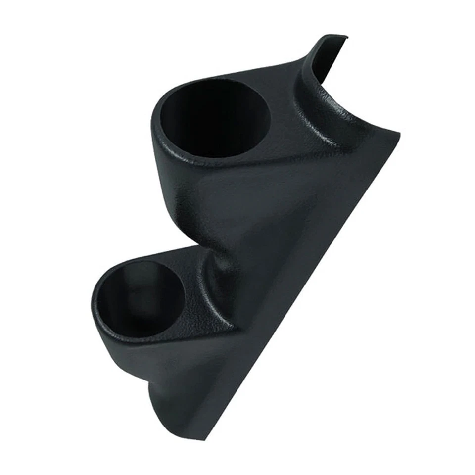 GlowShift Black Dual Gauge Pillar Pod for 1993-2000 Subaru Impreza RHD - Image 1 of 2