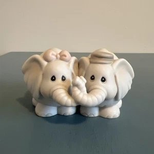 Precious Moments Two By Two Elephants Figur mit Box 530131 1992 - Bild 1 von 16